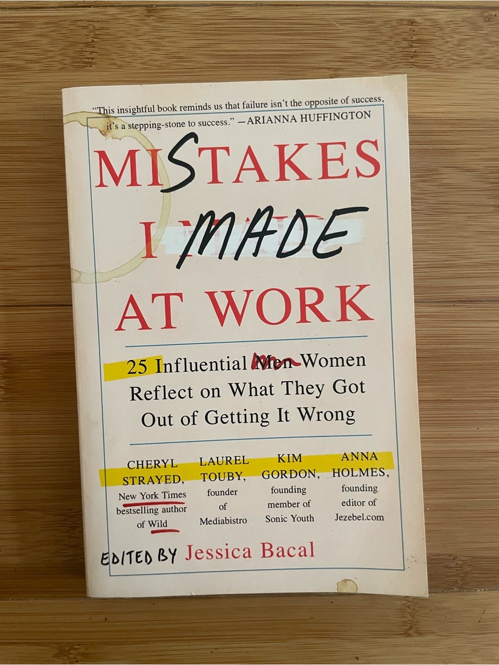 Jessica Bacal “Mistakes I Made at Work”